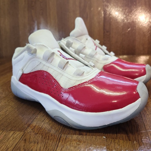 Nike Air Jordan 11 CMFT Low White Black Red Cherry CZ0907-116 7Y